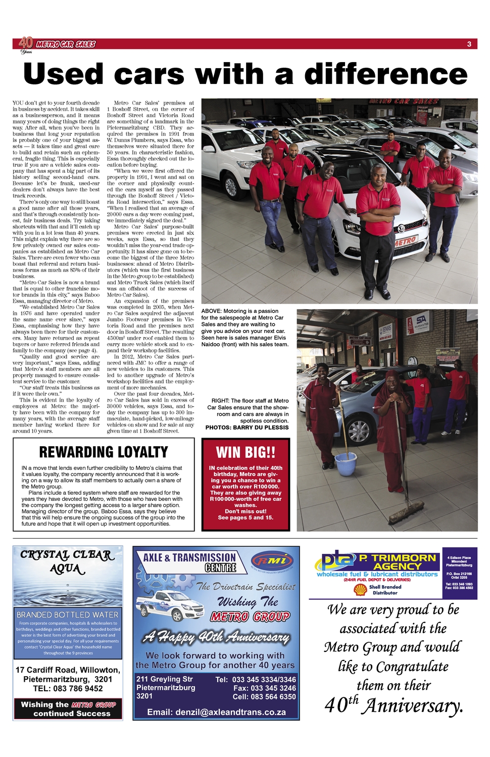 Metro Car Sales 40th p3